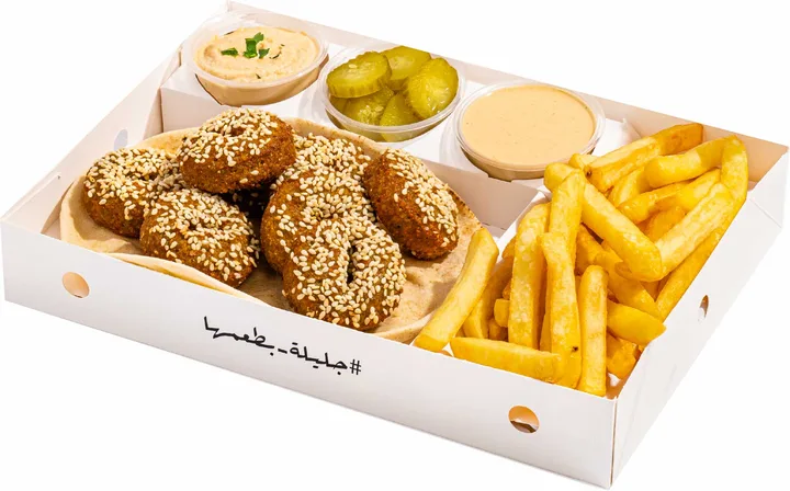 صحن فلافل